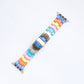 Rainbow Color Watch Strap Resin with Translucent and Transparent Options - Teleplus for Smart Watches smart watch strap