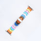 Rainbow Color Watch Strap Resin with Translucent and Transparent Options - Teleplus for Smart Watches smart watch strap