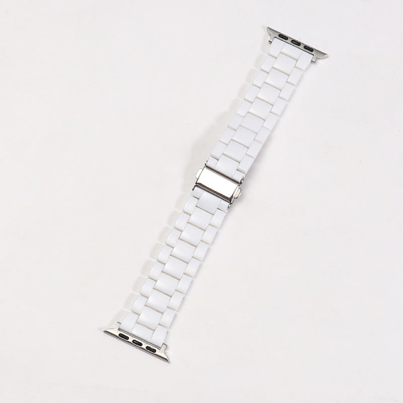 Rainbow Color Watch Strap Resin with Translucent and Transparent Options - Teleplus for Smart Watches smart watch strap