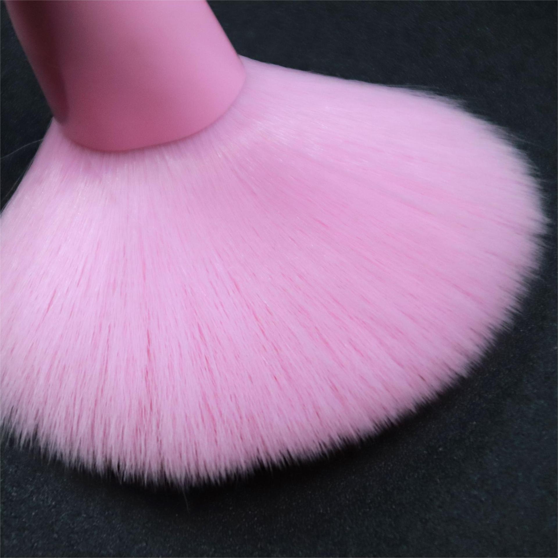 Rainbow Makeup Brush with Macaron Color Series for Sensitive Skin - makeup brush rainbow pcs macaron color series