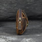 Real Cowhide Women’s Leather Phone Bag in Yellow and Brown for United States - Waist Pack For Dapper Lovers united