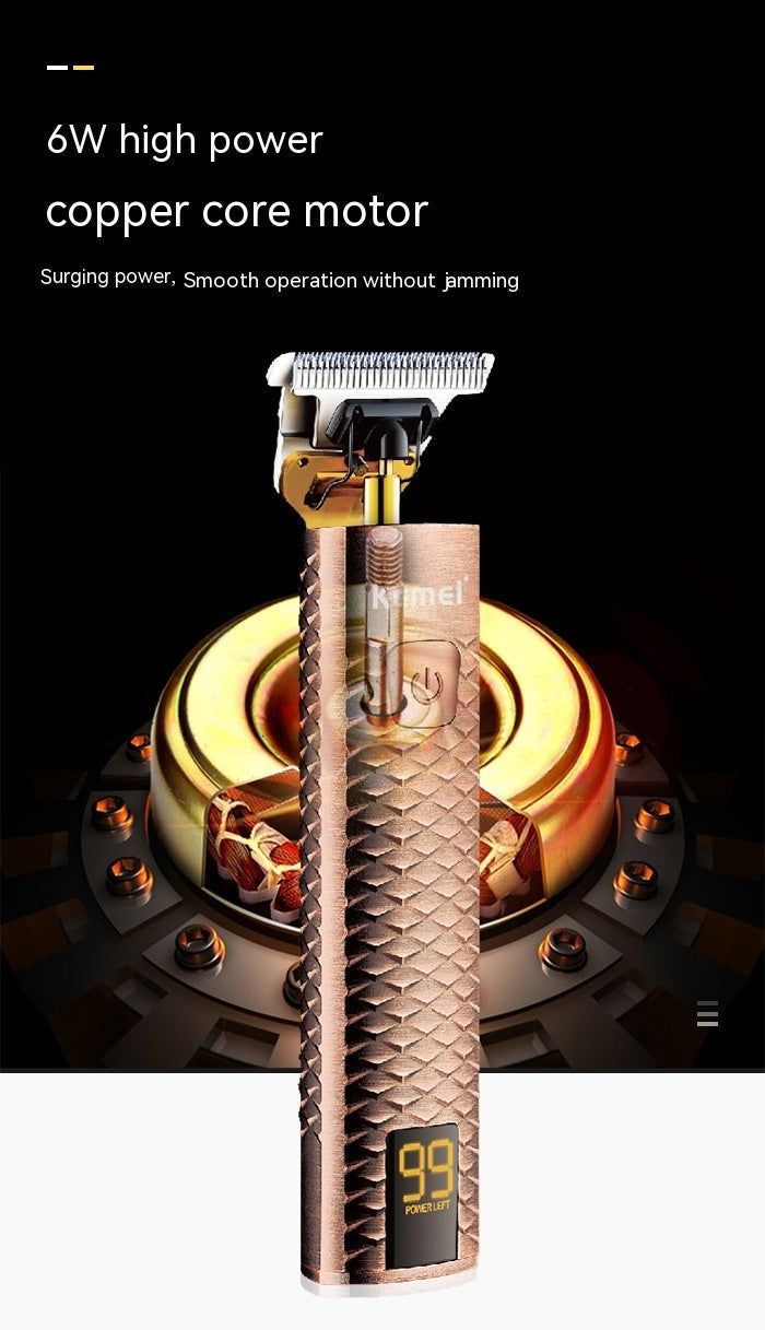 Rechargeable Digital Display Mesh Engraving Body with Diamond - Teleplus diamond mesh engraving body digital display