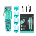 Rechargeable Digital Display Transparent Hair Clipper with Washable Blade - for Grooming rechargeable digital display