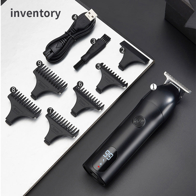 Rechargeable Electric Hair Clipper for Professional Carving Salons - professional carving hair salon electric clipper