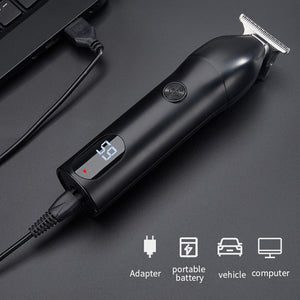 Rechargeable Electric Hair Clipper for Professional Carving Salons - professional carving hair salon electric clipper