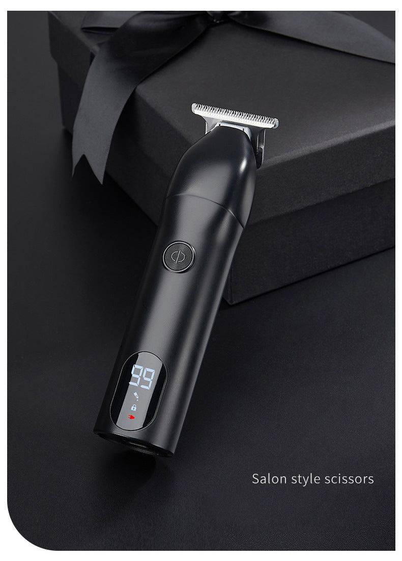 Rechargeable Electric Hair Clipper for Professional Carving Salons - professional carving hair salon electric clipper