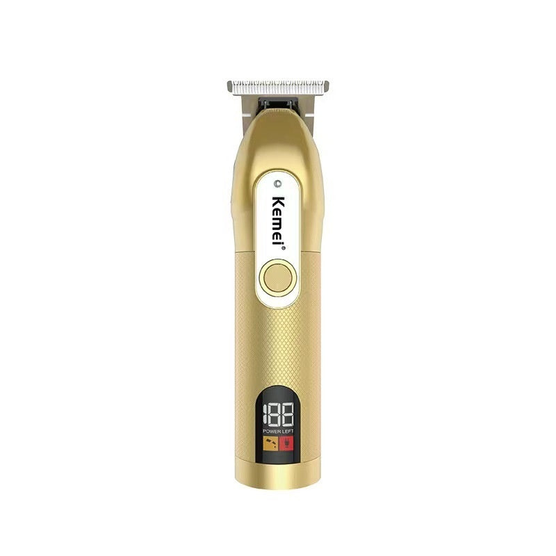 Rechargeable Electric Hair Clipper with LCD Digital Display and USB Power - Teleplus lcd digital display electric hair