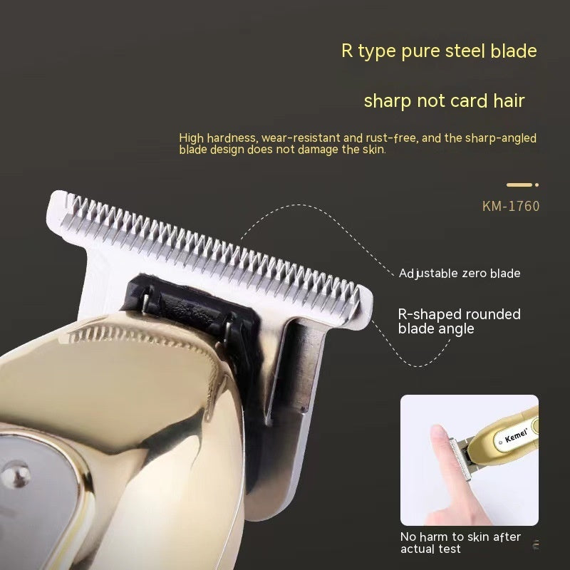 Rechargeable Electric Hair Clipper with LCD Digital Display and USB Power - Teleplus lcd digital display electric hair