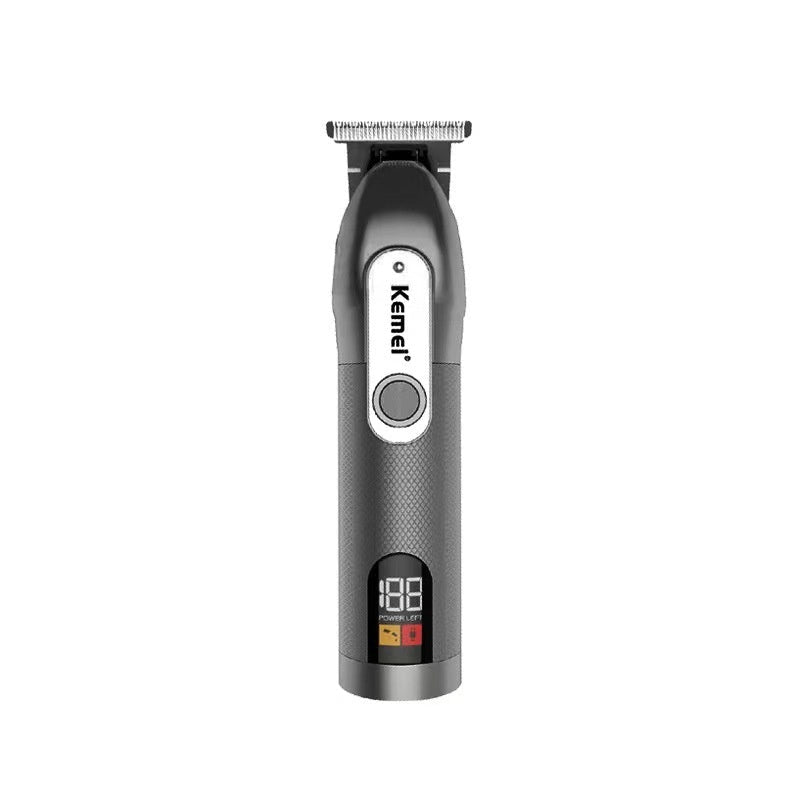 Rechargeable Electric Hair Clipper with LCD Digital Display and USB Power - Teleplus lcd digital display electric hair