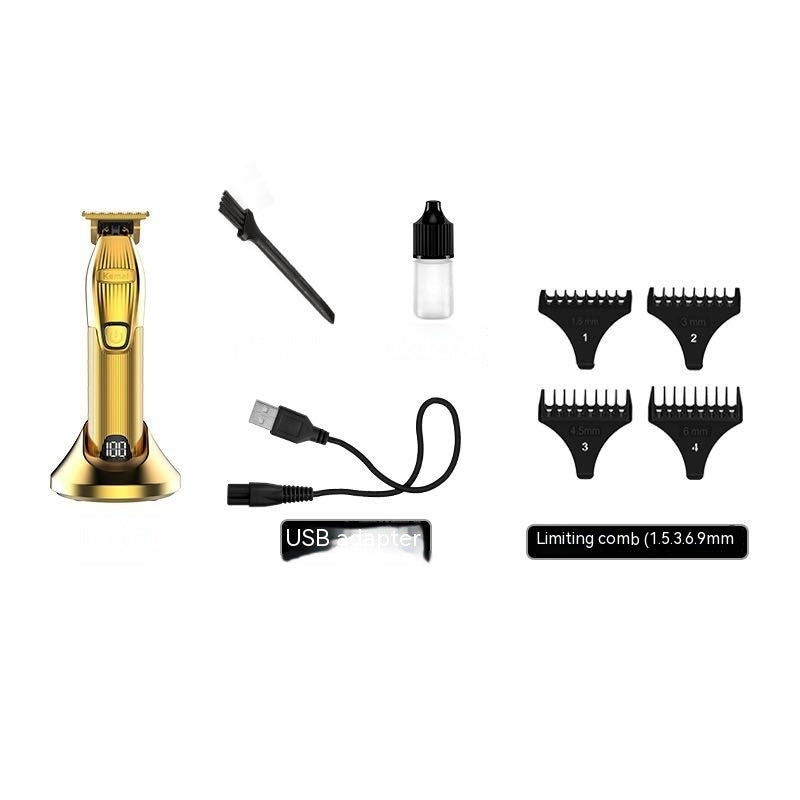 Rechargeable Electric Hair Scissors with Base LCD and Brushless Motor - Teleplus charging electric hair scissors base