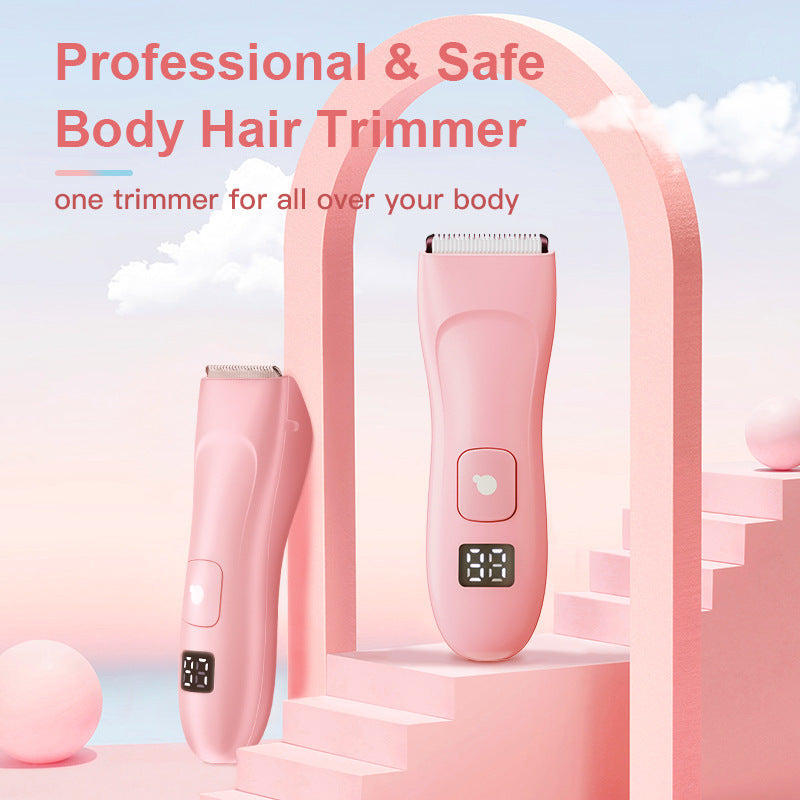 Rechargeable Hair Lady Shaver for Body and Bikini Removal - bikini body hair lady shaver