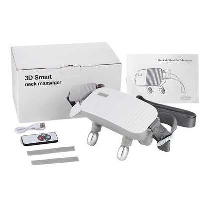 Rechargeable Home Intelligent Voice Hot Compress Dredge Massage Device - Teleplus home intelligent voice hot compress