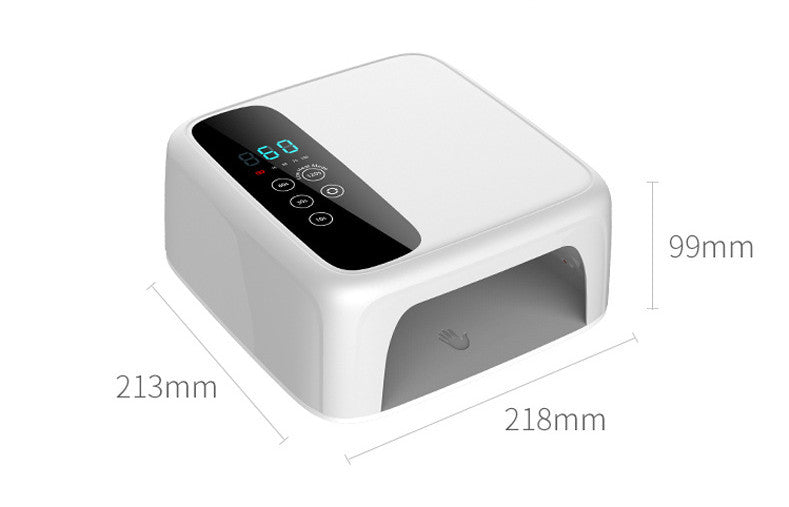 Rechargeable Nail Light with Smart Sensor Touch Screen Reversal and High Power - rechargeable nail light smart machine