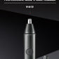 Rechargeable Nose Hair Trimmer with Washable Body and Trimming Cleaner - Teleplus nose hair trimming cleaner