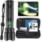 Rechargeable Portable Flashlight with Strong Light and Explosion-Proof Battery - strong light rechargeable flashlight