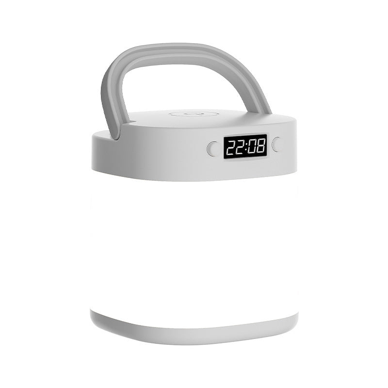 Rechargeable Portable Table Lamp with Tricolor LED Light and Remote Control - rechargeable lighting portable table lamp