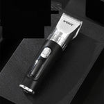 Rechargeable Professional LCD Digital Hair Cutter Cleaning Brush for Electrical Salons - hair salon professional lcd