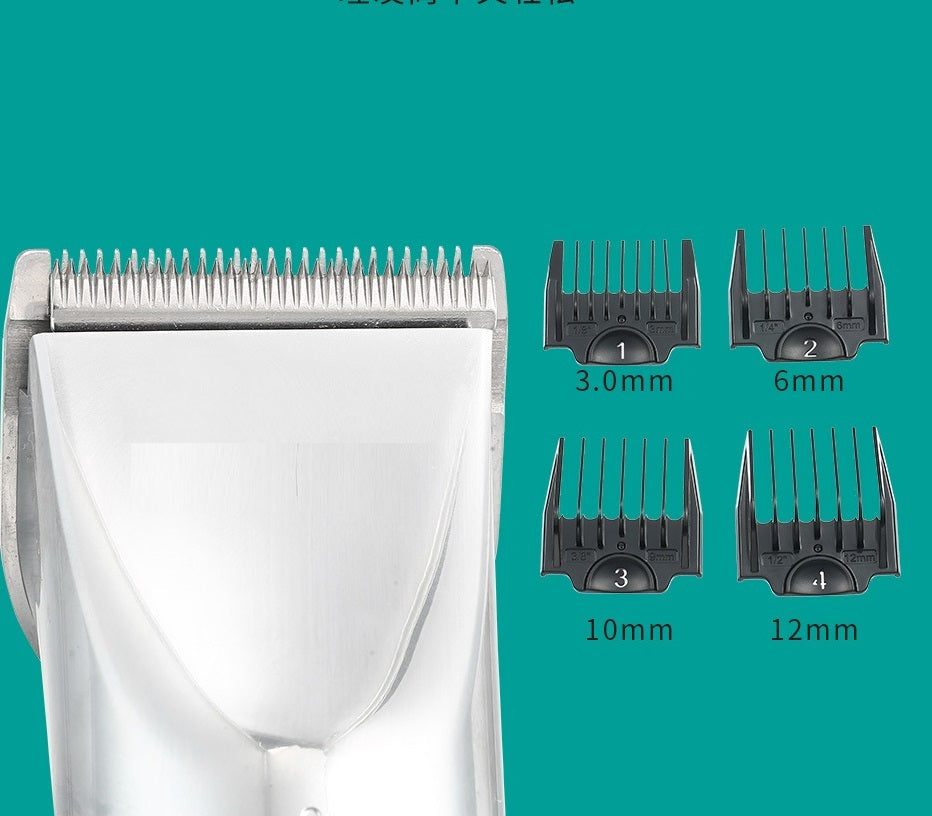 Rechargeable Professional LCD Digital Hair Cutter Cleaning Brush for Electrical Salons - hair salon professional lcd
