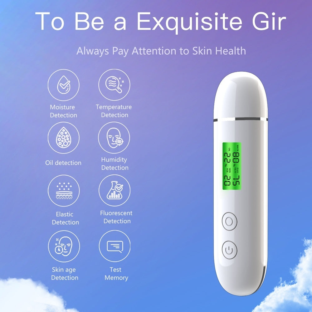Rechargeable Smart Facial Skin Tester for Household Moisture Analysis - Teleplus rechargeable smart facial skin tester
