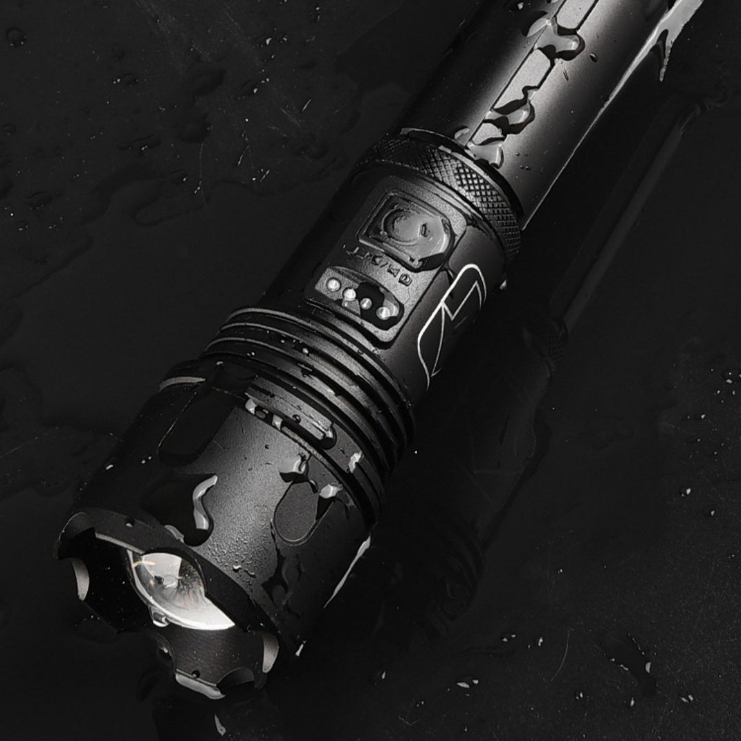 Rechargeable Strong Light Focusing Flashlight for Outdoor - Focus Use rechargeable strong light focusing flashlight