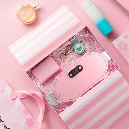 Rechargeable Vibrating Warming Belt for Stomach Heating Massage and Relaxation - Teleplus Vibration stomach warming