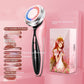 Pink and white cosmetic instrument massage for therapeutic inductive treatment - Red Blu-ray Cosmetic Instrument