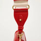 Red Mini Flip Shoulder Bag Portable Crossbody with Double Connector - red mini flip shoulder portable crossbody bag