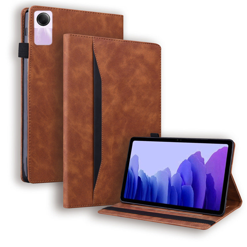Redmi Pad SE Leather Protective Case All Colors Business Tablet Cover - for redmi pad business protective case tablet