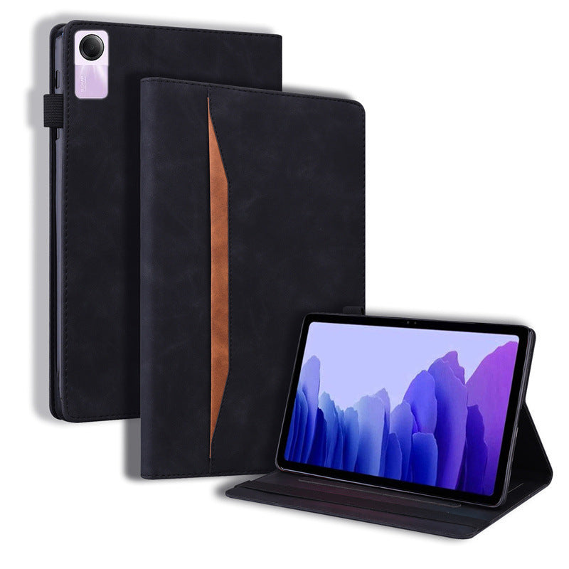 Redmi Pad SE Leather Protective Case All Colors Business Tablet Cover - for redmi pad business protective case tablet