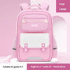 Reduce Burden And Protect The Spine With Ultra Light Weight Children's Shoulder Bag - Pink Large Sized