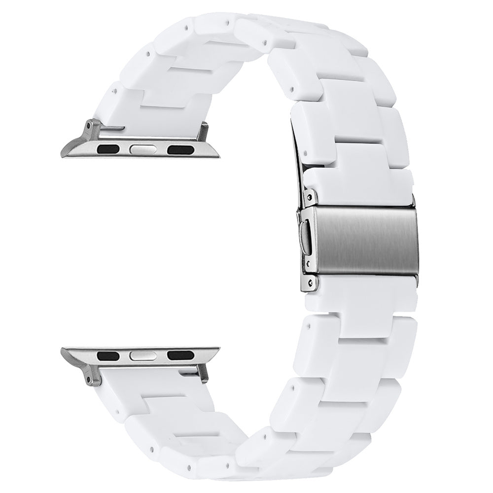 Resin Watch Strap for Apple Compatible with PC Material 38-44MM - Teleplus resin watch strap pc