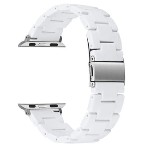 Resin Watch Strap for Apple Compatible with PC Material 38-44MM - Teleplus resin watch strap pc
