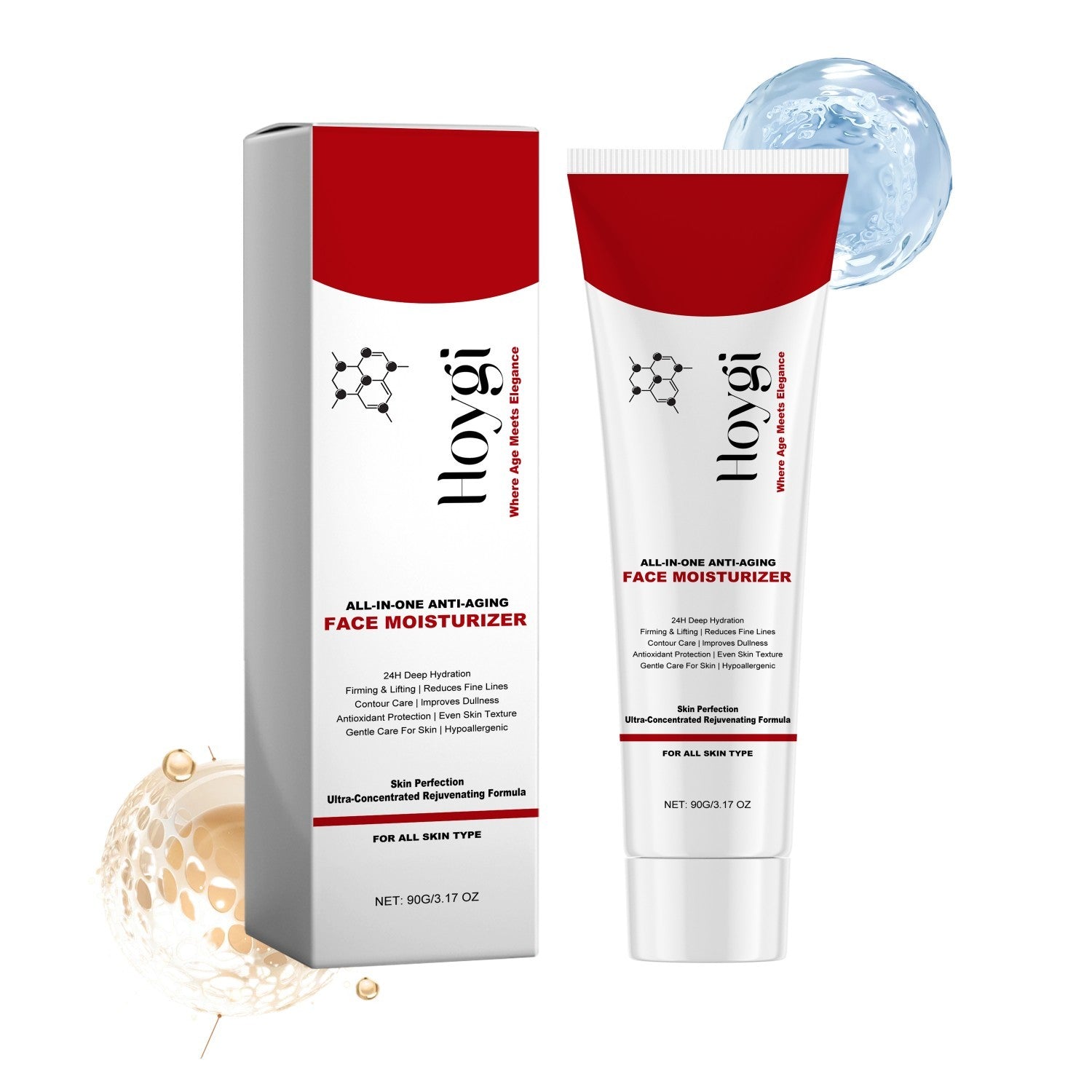 Retinol Anti-Aging and Hyaluronic Acid Firming Cream for Skin Renewal - retinol anti-aging hyaluronic acid firming cream