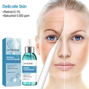 Retinol Care Solution with Hyaluronic Acid and Vitamin C for Facial Skin Hydrating - on Teleplus retinol care solution