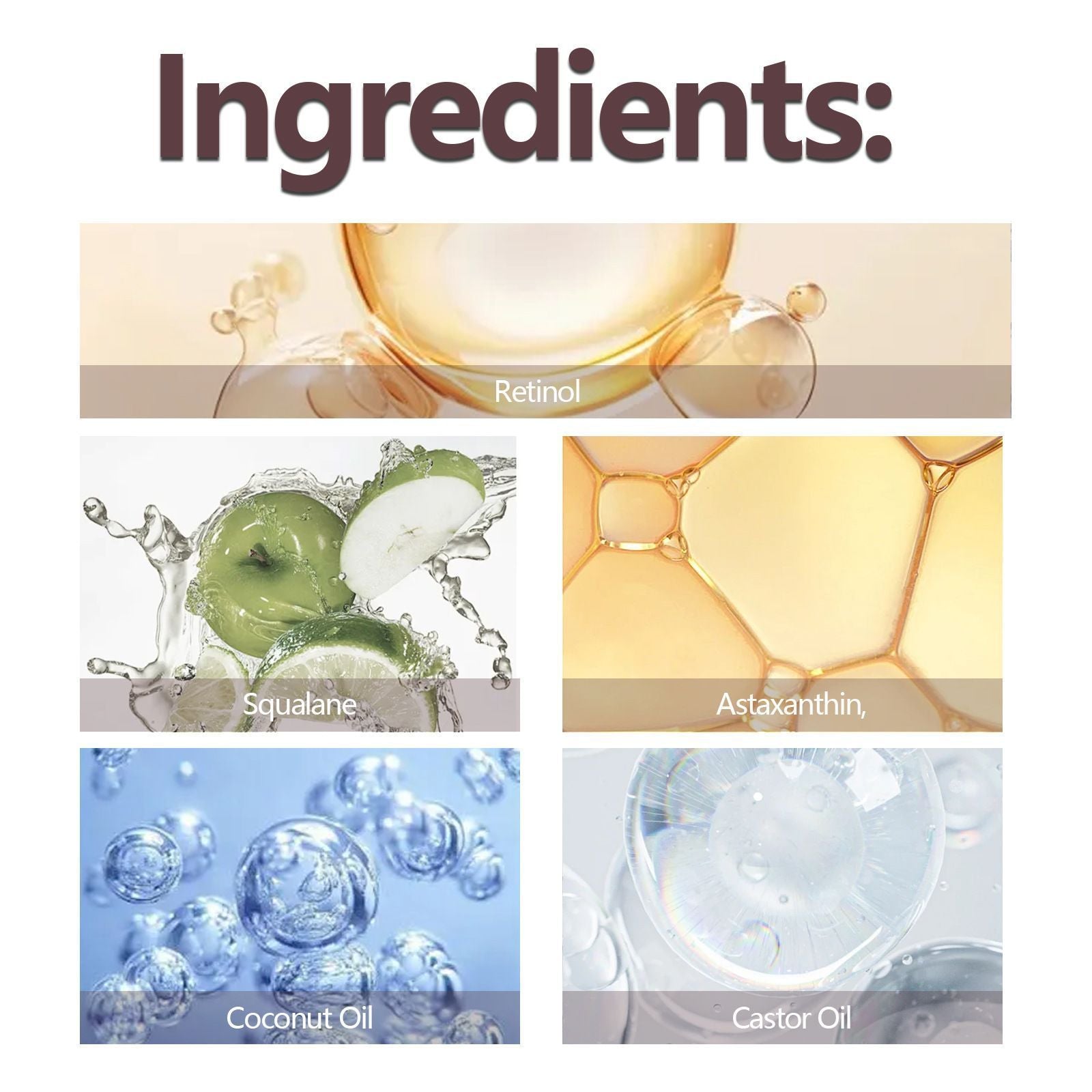 Retinol Eye Cream Moisturizing Hydrating 1pcs with Hyaluronic Acid - retinol eye cream moisturizing x1pcs