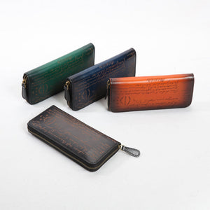 Retro Cowhide Wallet for Men in Genuine Leather with Multiple Colors - Get Handsome With Our For retro cowhide wallet