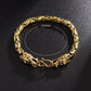 Retro Domineering Double Chinese Dragon Heads Bracelet - Retro Domineering Double Dragon Heads Bracelet