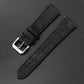 Retro French Suede Leather Watch Strap with Quick Release for 20mm and 22mm Watches - Band Fun suede leather strap
