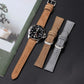 Retro French Suede Leather Watch Strap with Quick Release for 20mm and 22mm Watches - Band Fun suede leather strap