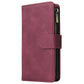 Retro frosted zipper leather case for Samsung Note10 Plus Note9 Note8 - Frosted Zipper Imitation Leather Case retro