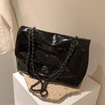 Retro Large Capacity Shoulder Underarm Rhombus Chain Bag for Women - Teleplus retro large capacity rhombus chain bag