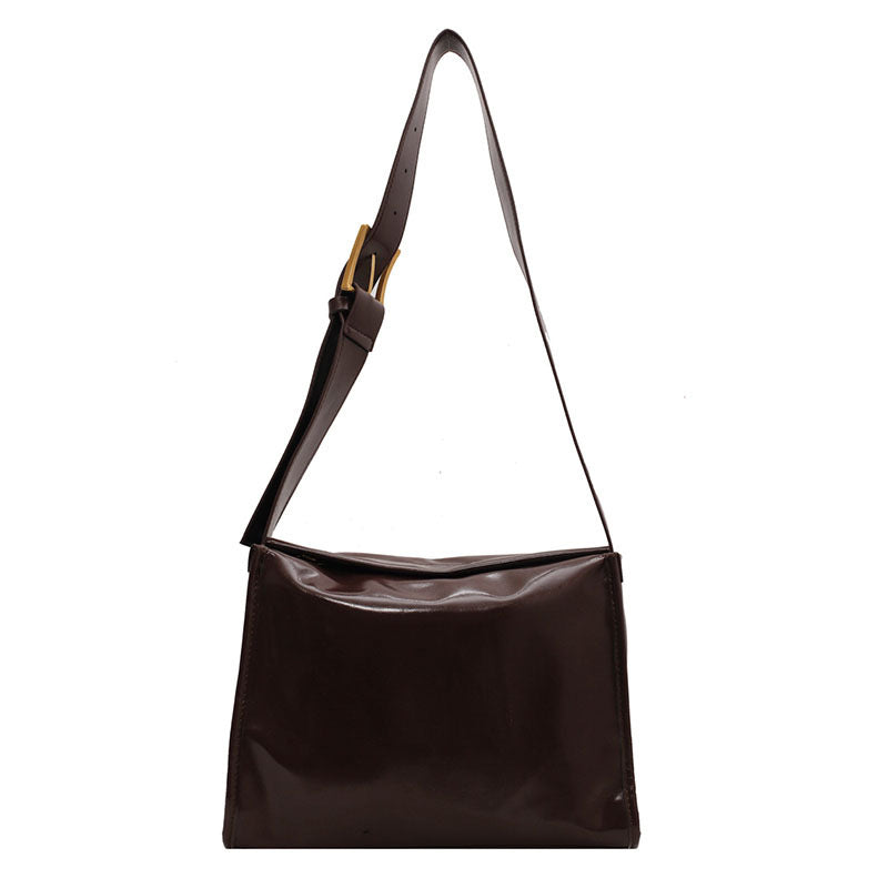 Retro Large Capacity Tote for Commuter Crossbody and Daily - Bag at Teleplus retro large capacity tote commuter