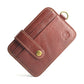 Retro Leather Card Holder Clip in European Cow for US and CHF Markets - Chic Oil Wax Cases Stylish Lives united states