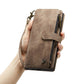 Retro Leather Card Protection Wallet Phone Case for Samsung Galaxy S23 Flip - wallet phone case s23 flip card