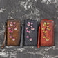 Retro Leather Wallet in Genuine Layer Cowhide for Women the United States - Stylish Card Hoarders united states chf