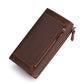 Retro Men’s Leather Clutch with Phone Wallet and Hand Held Design - Hand-held Mobile for the Plus-sized Guy mobile