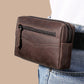 Retro Men’s Leather Clutch with Phone Wallet and Hand Held Design - Hand-held Mobile for the Plus-sized Guy mobile