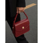Retro Messenger Bag in Polyester with Cherry Blossom Print and Soft Length - Teleplus fashion retro messenger bag