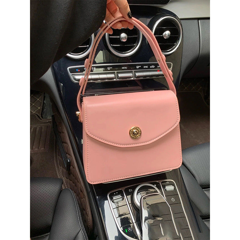 Retro Messenger Bag in Polyester with Cherry Blossom Print and Soft Length - Teleplus fashion retro messenger bag