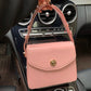 Retro Messenger Bag in Polyester with Cherry Blossom Print and Soft Length - Teleplus fashion retro messenger bag